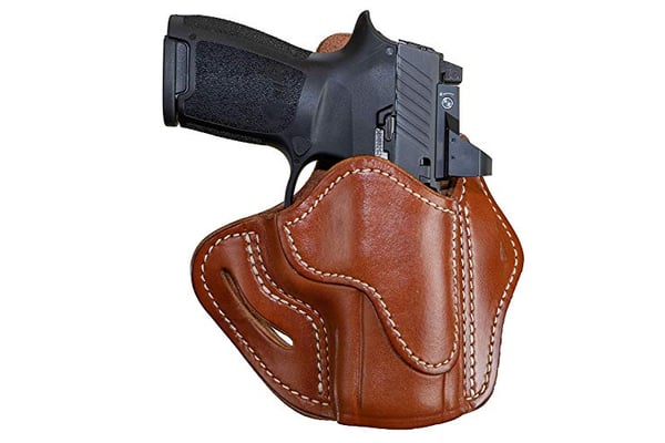 1791 GunLeather OWB CCW Holster for HK VP9sk, HK P2000, HK 45c, SIG P229c and Most compacts with Rails
