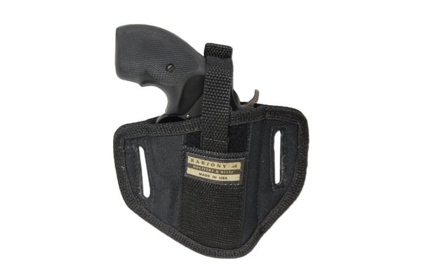 Barsony New 6 Position Ambidextrous Concealment Pancake Holster for Small .22 .25 .380 .32
