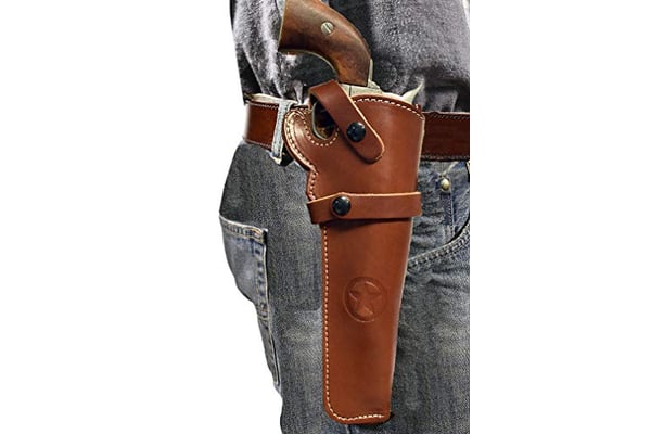 BlueStone Safety Western Leather Revolver Holster