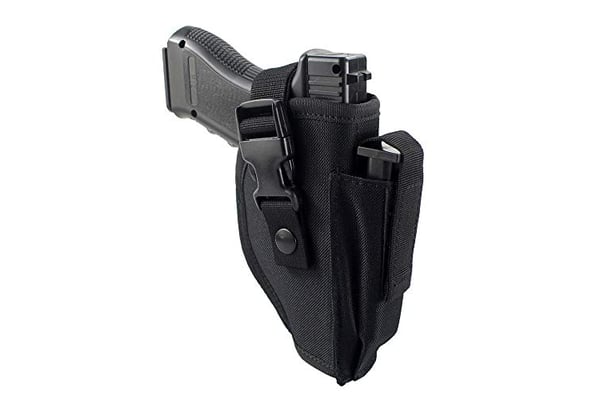 Depring Tactical Belt Holster with Mag Pouch Universal Outside The Waistband Holster