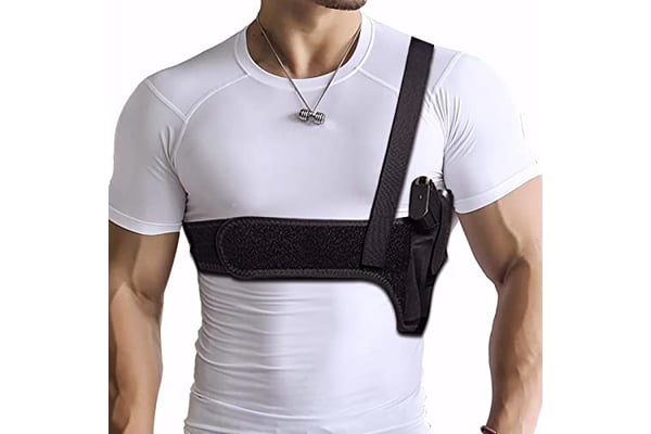 Quick Pull Shoulder Holster Belly Band Holster for Concealed Carry